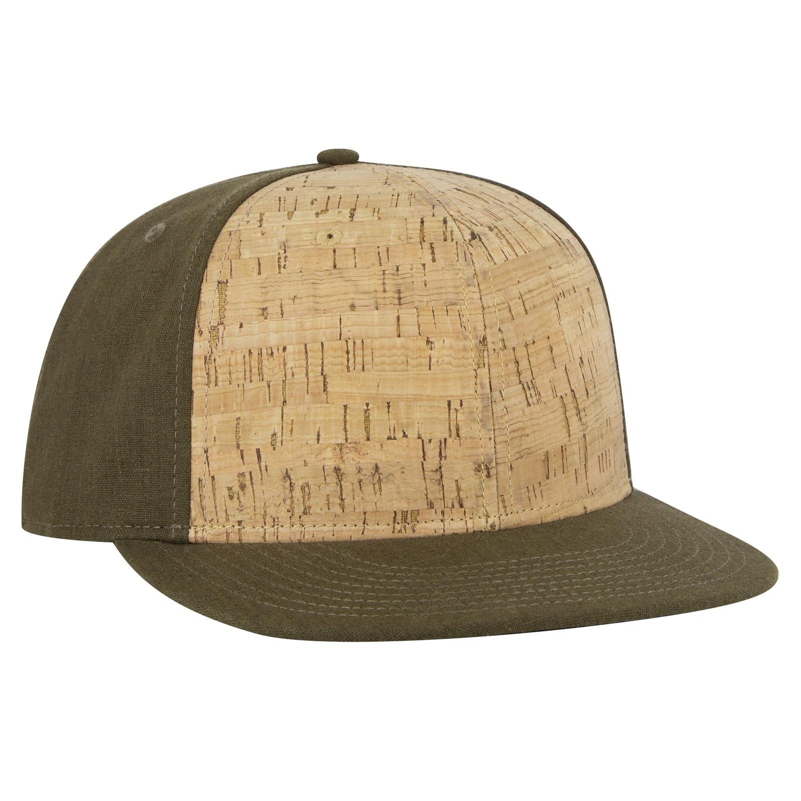 Front View of 8311283 - Ml Grn/Crk/Ml Grn OTTO CAP "OTTO SNAP" 6 Panel Pro Style Snapback Hat