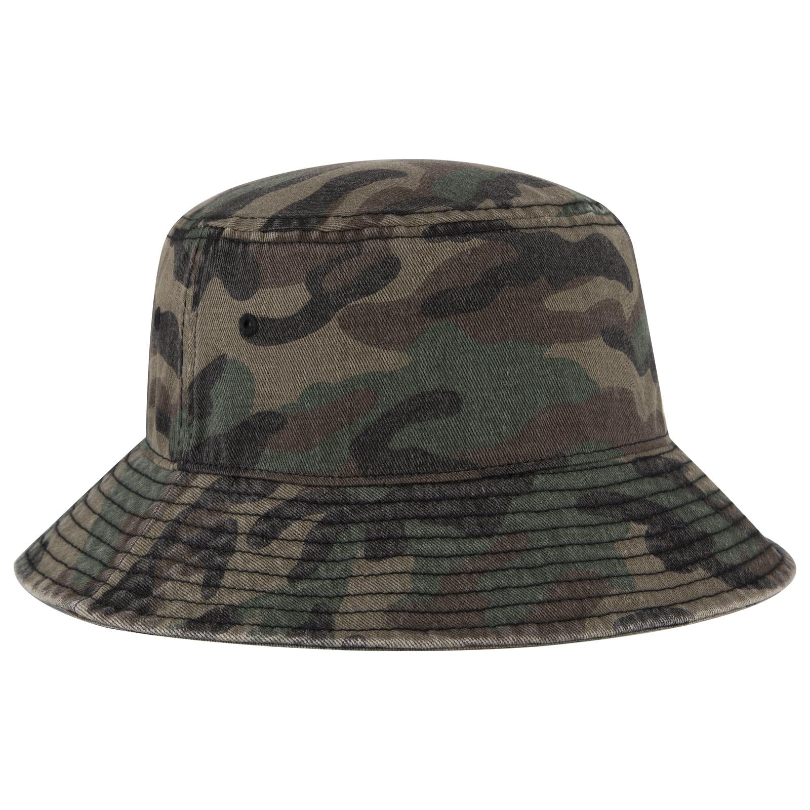 Front View of CP004 - Camo 004 OTTO CAP Bucket Hat