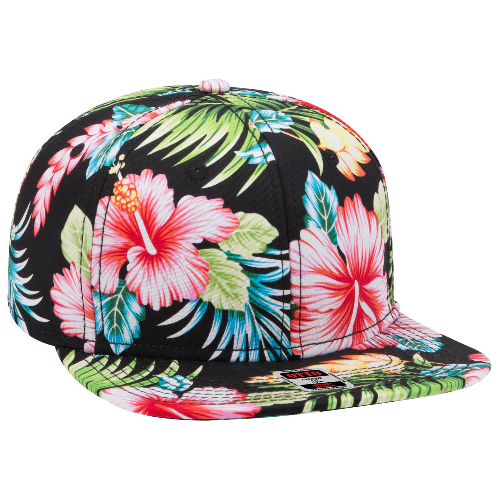 Right View of HP001 - Design001 OTTO CAP "OTTO SNAP" 6 Panel Pro Style Snapback Hat