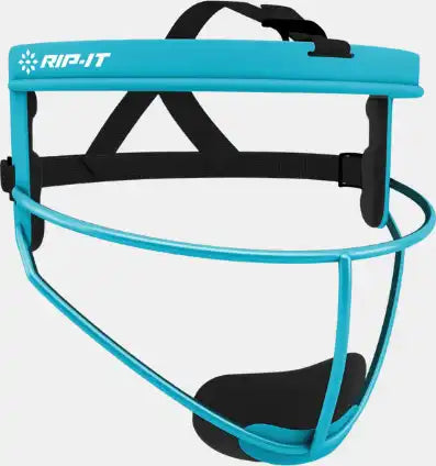 Rip-it Defense Pro Girls’ Softball Fielder’s Face Mask - Aqua - Girls