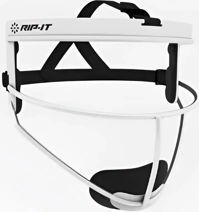 Rip-it Defense Pro Women’s Matte Softball Fielder’s Face Mask - White - Ladies