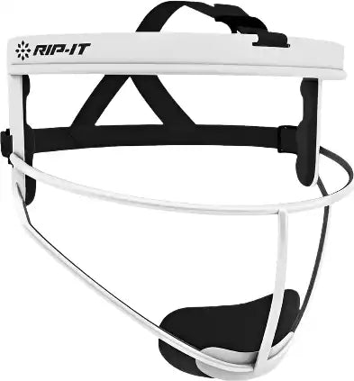 Rip-it Defense Pro Women’s Softball Fielder’s Face Mask - White