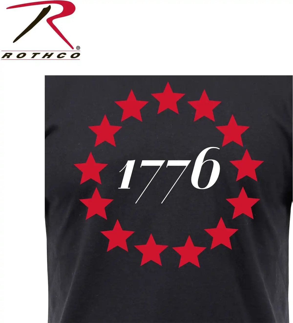 Rothco 1776 T-shirt - Black