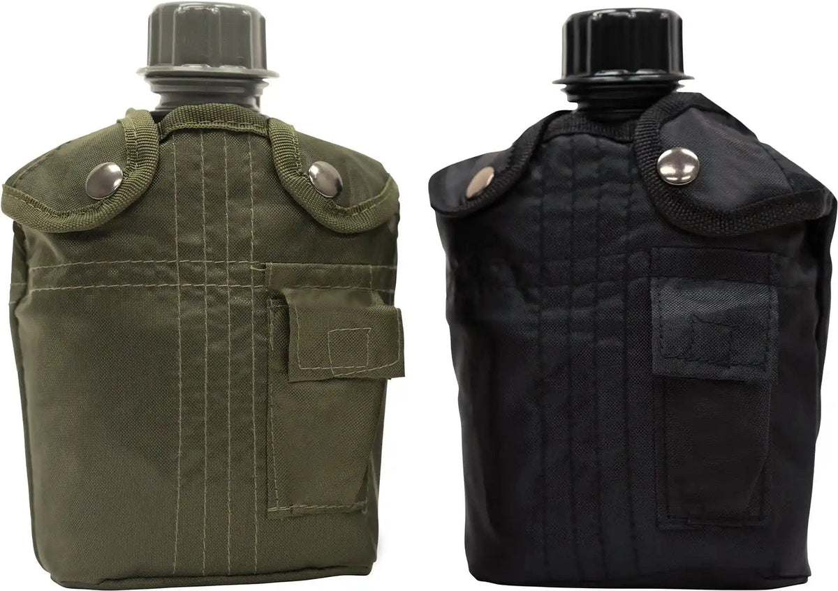 Rothco 3 Piece Canteen Kit with Cover & Aluminum Cup Olive Drab