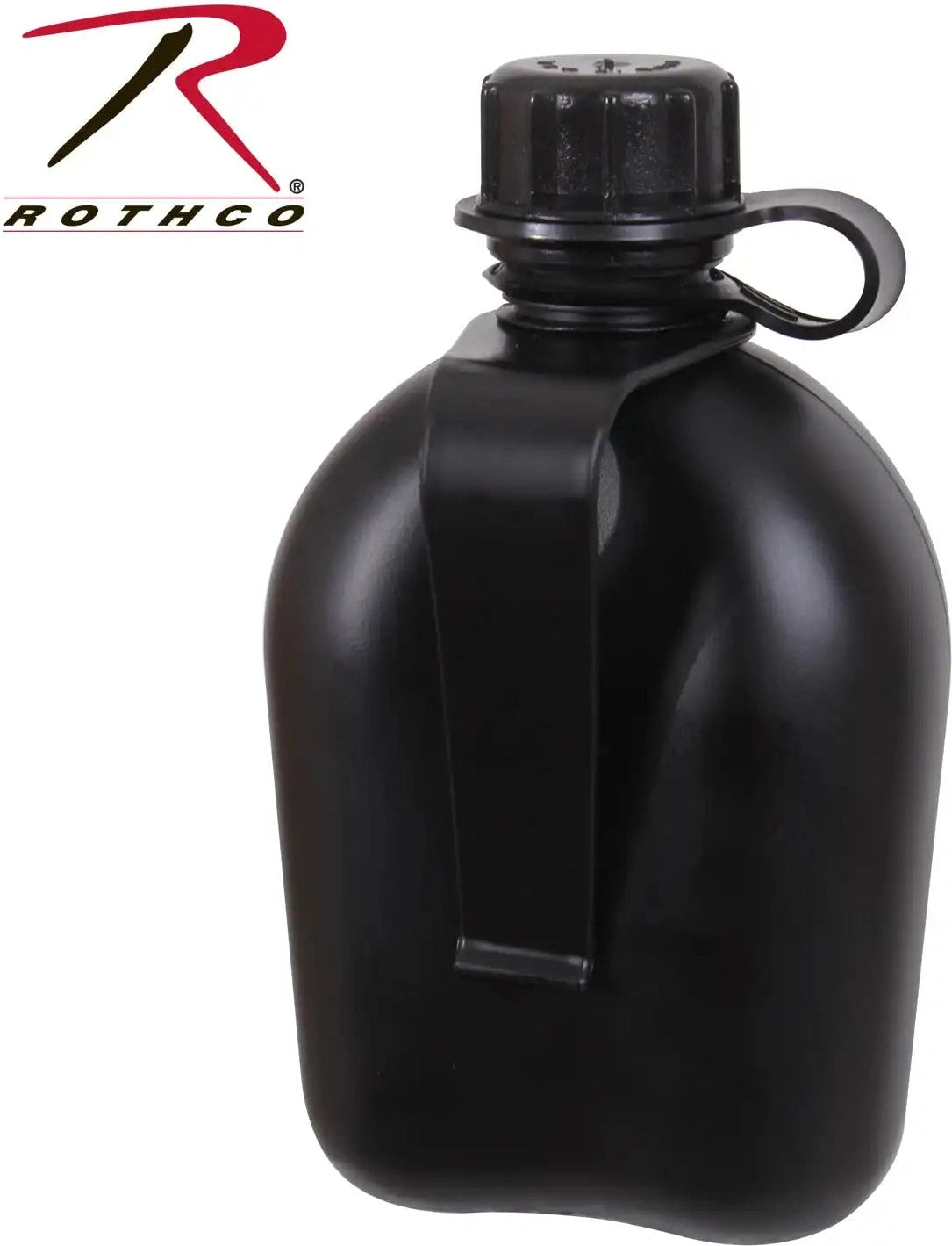 Rothco 3 Piece G.i. Plastic Canteen with Clip