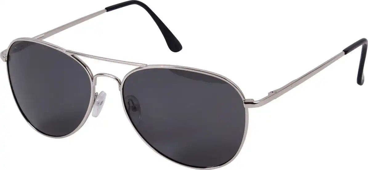 Rothco 58mm Polarized Sunglasses - Chrome / Smoke