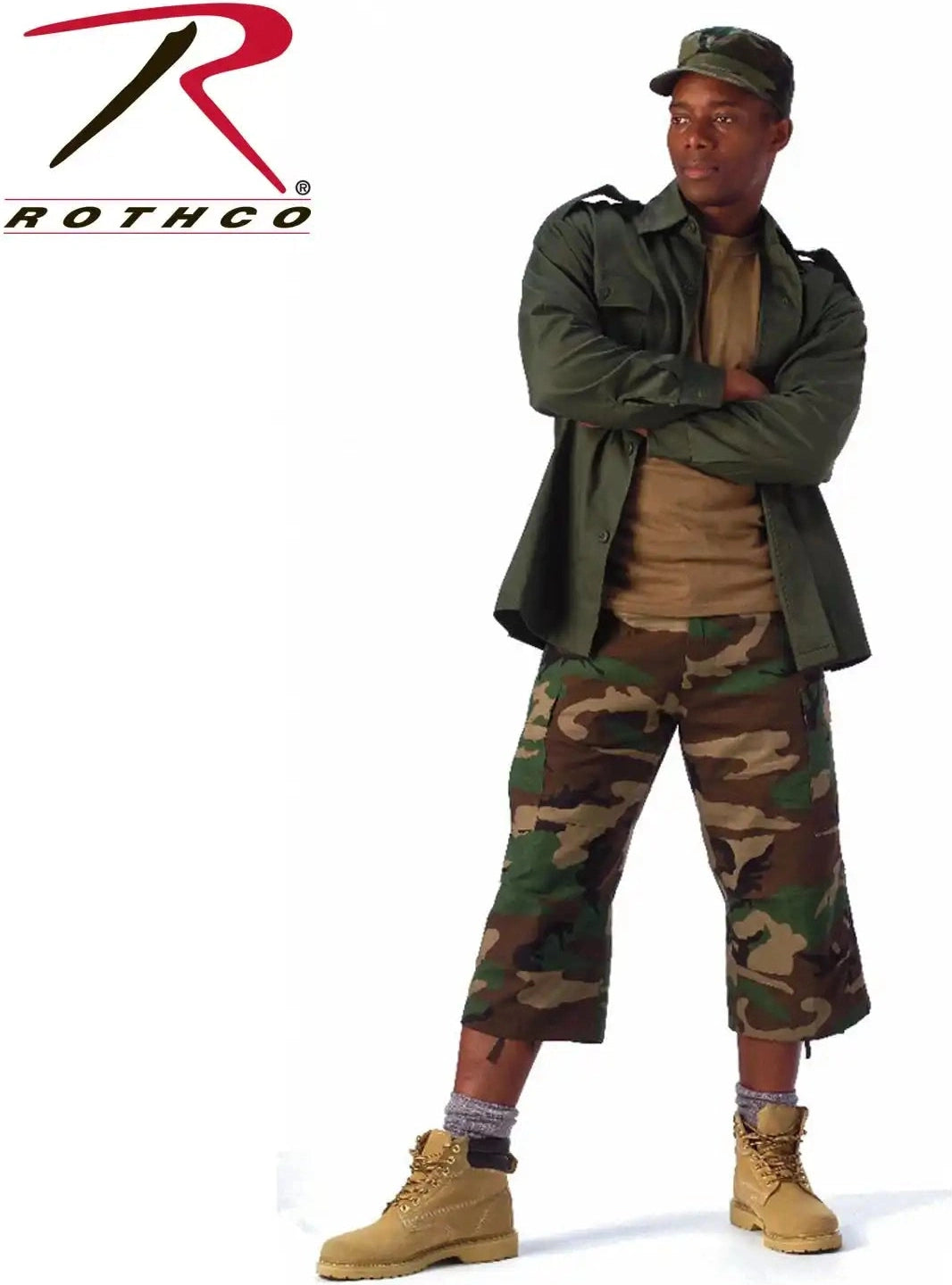 Rothco 6 Pocket Bdu 3/4 Pants