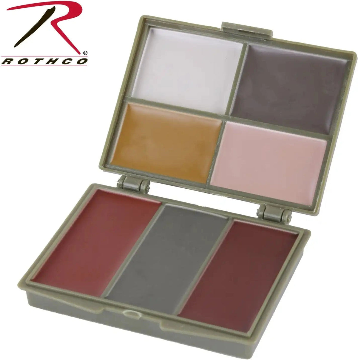 Rothco 7 Color Camo Face Paint Compact