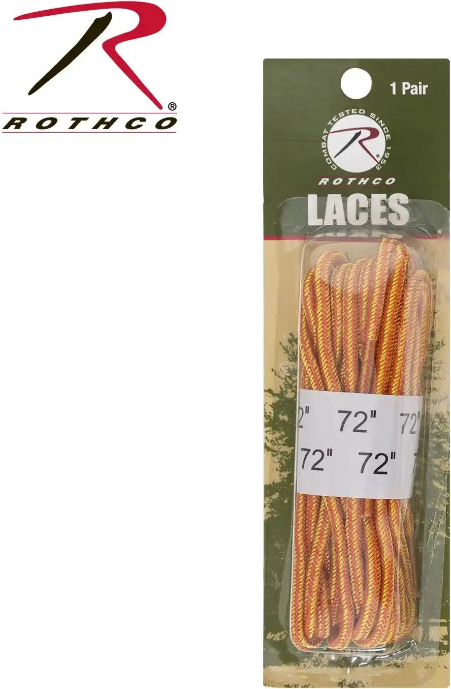 Rothco 72’’ Tan Nylon Work Boot Laces