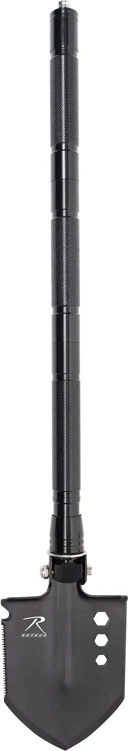 Rothco 8 in 1 Multi Tool Survival Shovel / Portable Camping Entrenching Stainless Steel