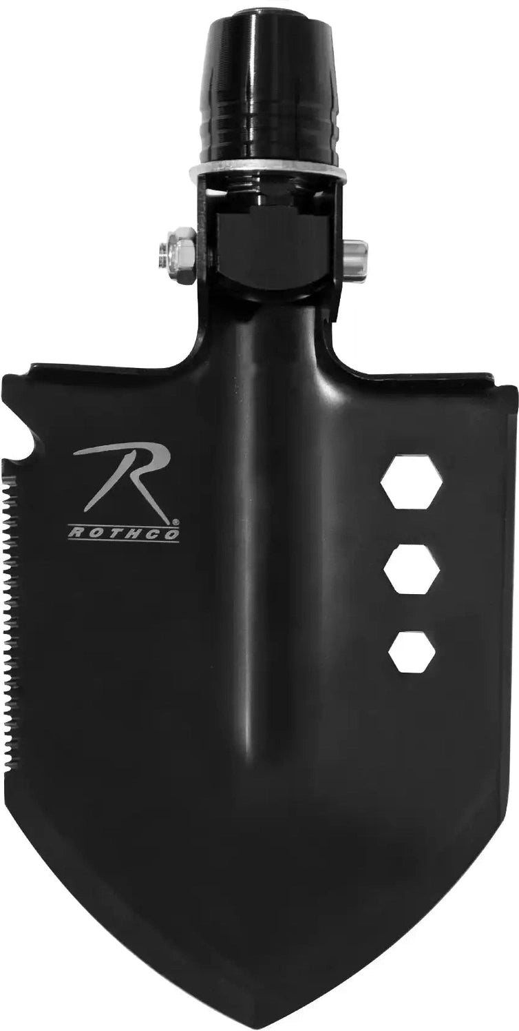 Rothco 8 in 1 Multi Tool Survival Shovel / Portable Camping Entrenching Stainless Steel