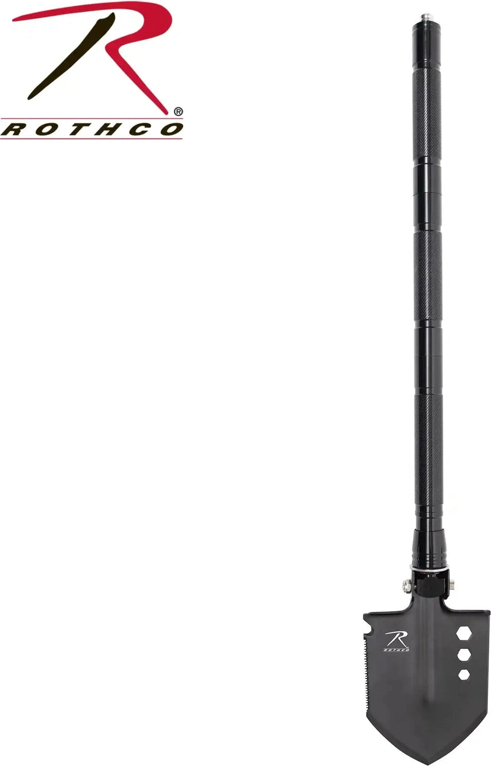 Rothco 8 in 1 Multi Tool Survival Shovel / Portable Camping Entrenching Stainless Steel