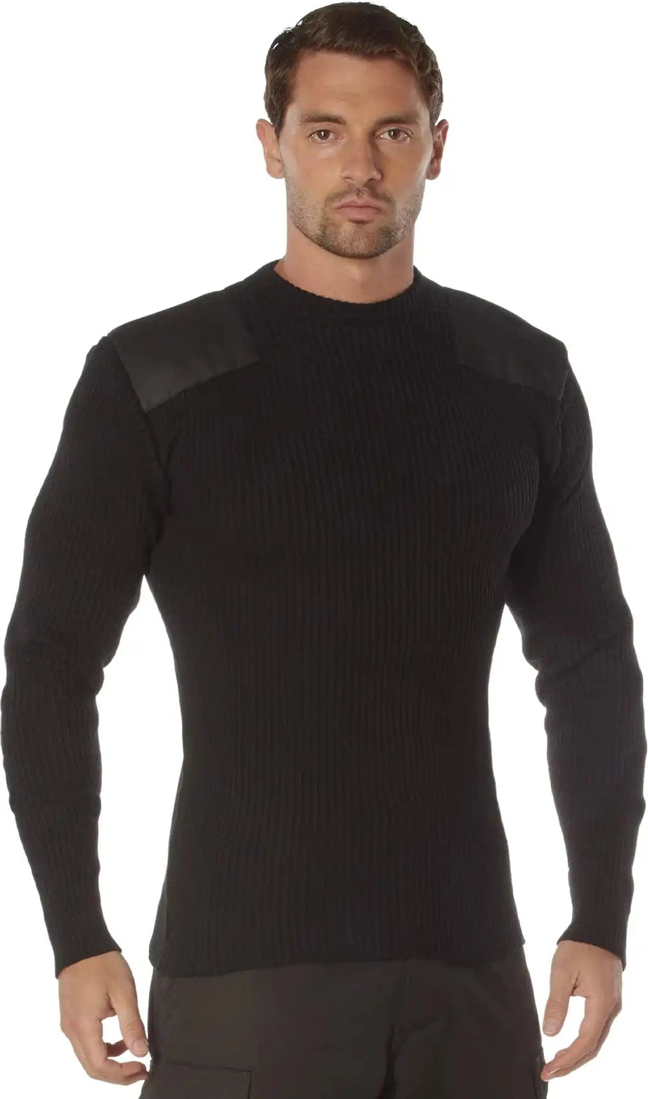 Rothco Acrylic Commando Sweater - Black / Xs