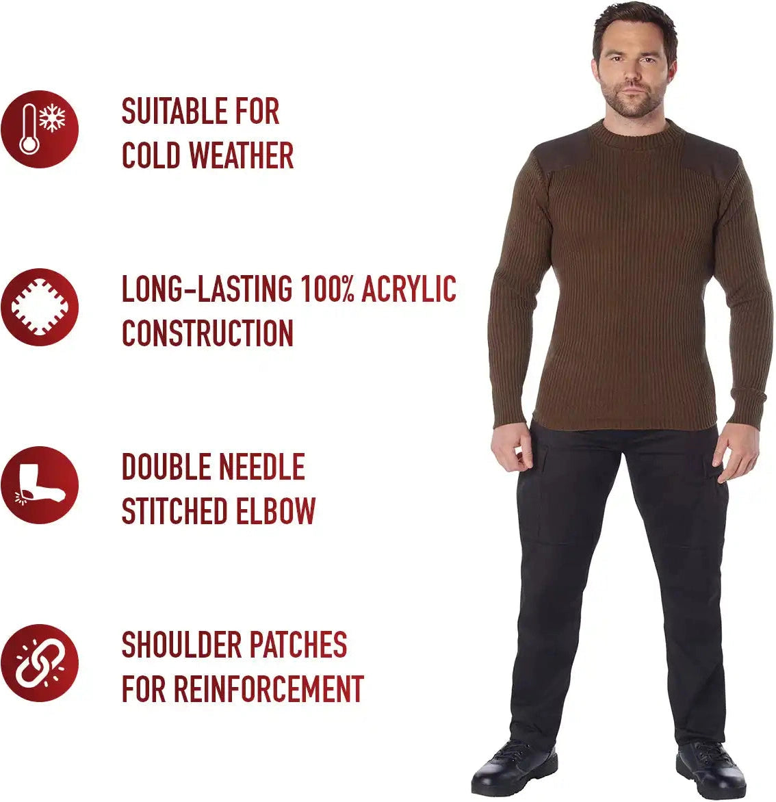 Rothco Acrylic Commando Sweater