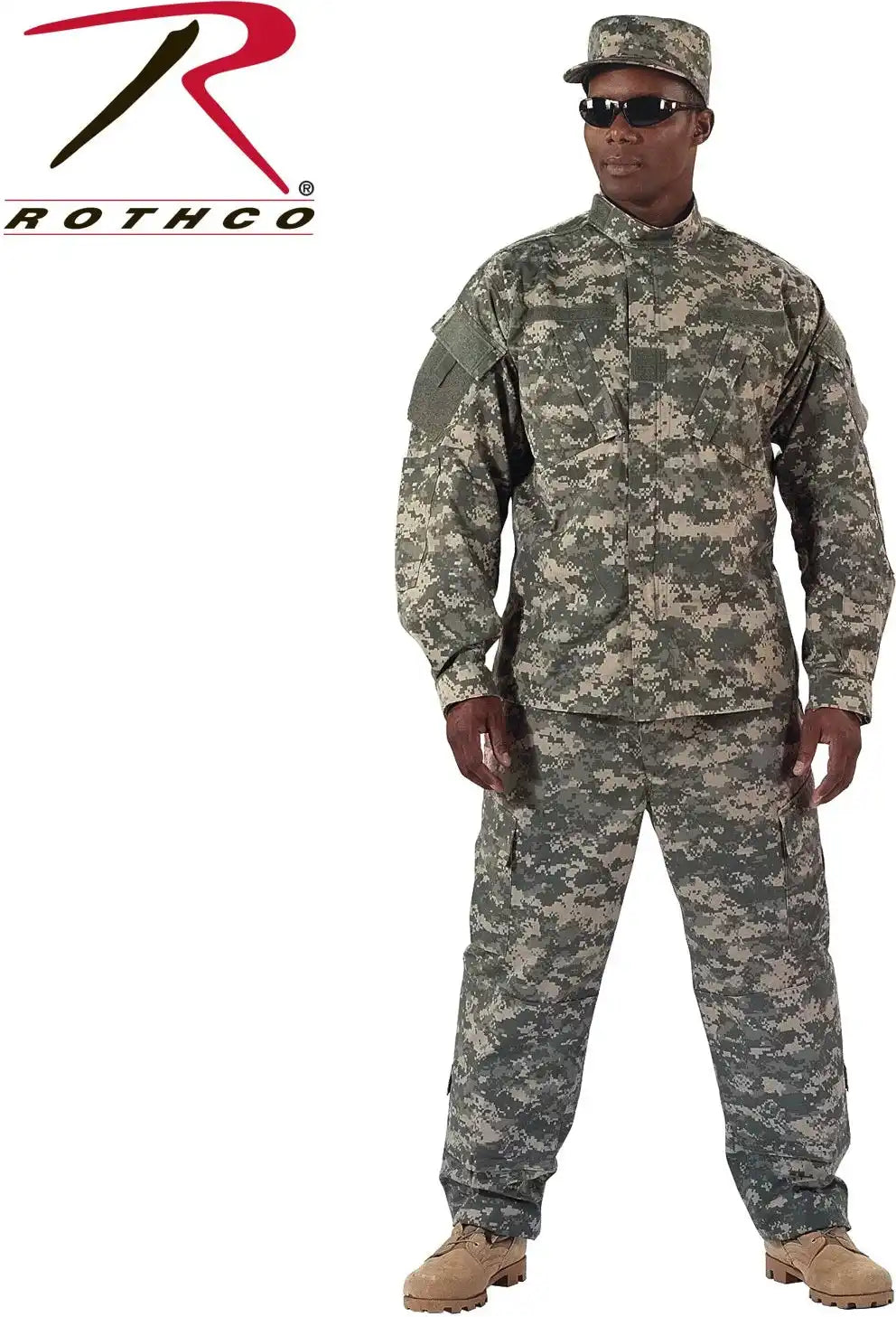 Rothco Acu Digital Camo Combat Uniform Shirt