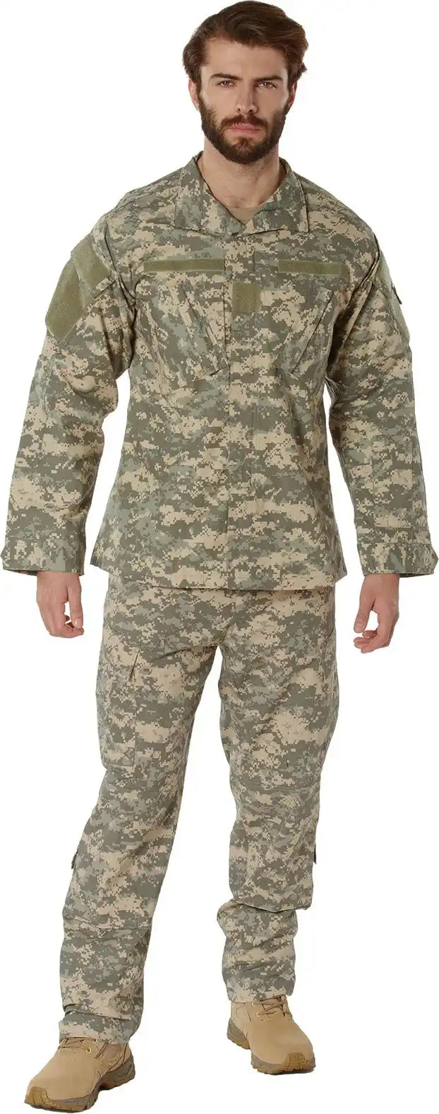 Rothco Acu Digital Camo Combat Uniform Shirt / Xs