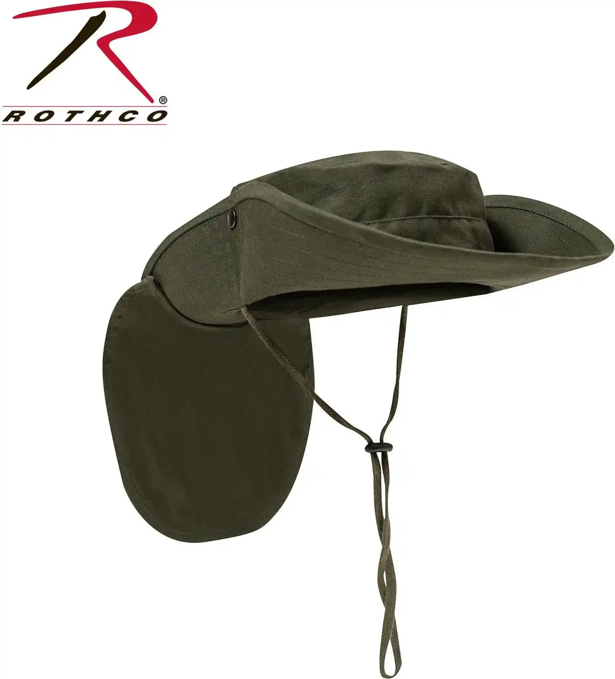 Rothco Adjustable Boonie Hat with Neck Cover