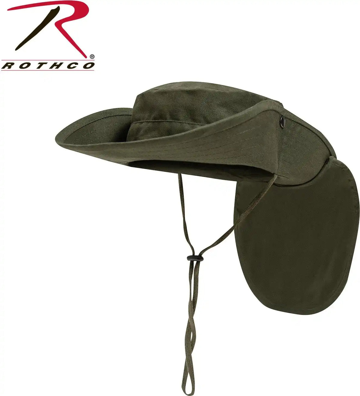 Rothco Adjustable Boonie Hat with Neck Cover