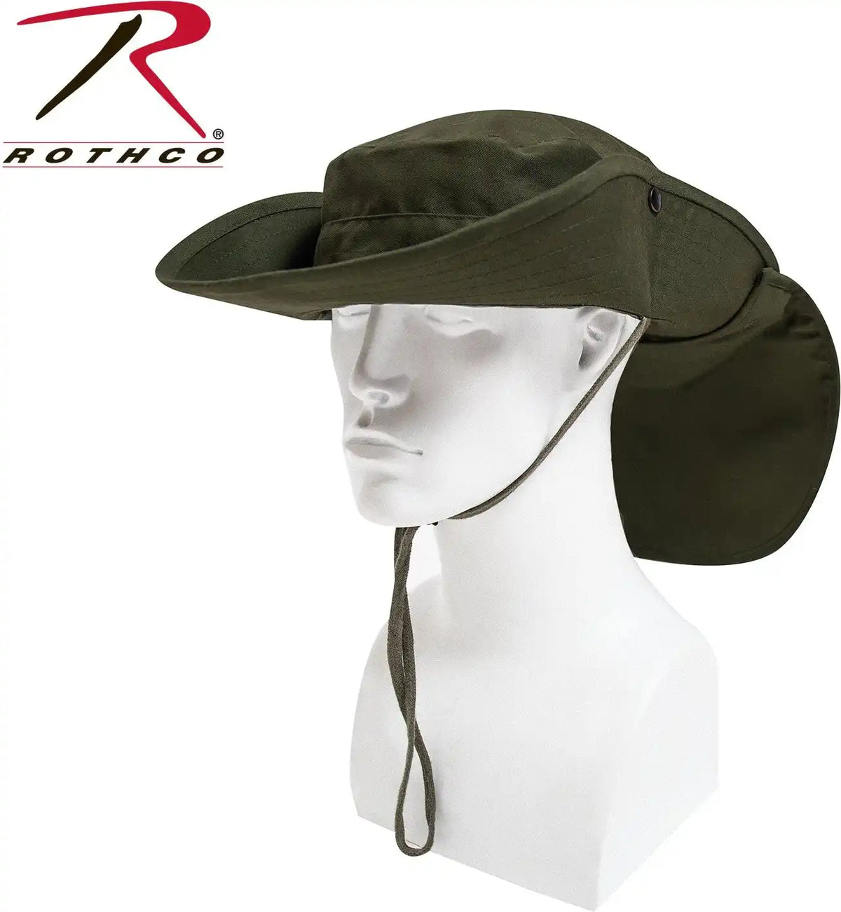 Rothco Adjustable Boonie Hat with Neck Cover