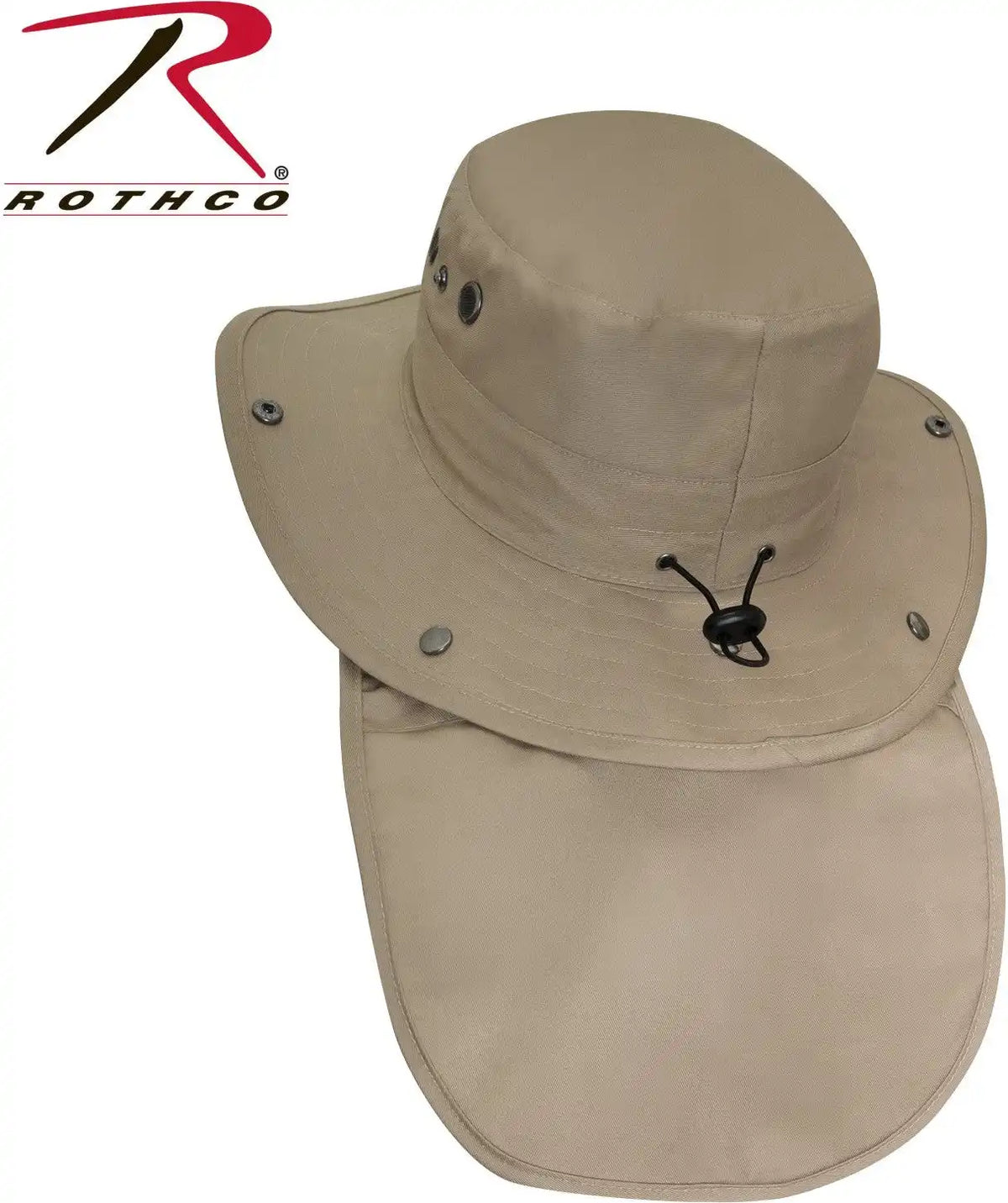 Rothco Adjustable Boonie Hat with Neck Cover