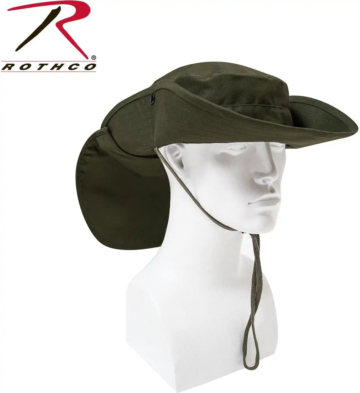 Rothco Adjustable Boonie Hat with Neck Cover