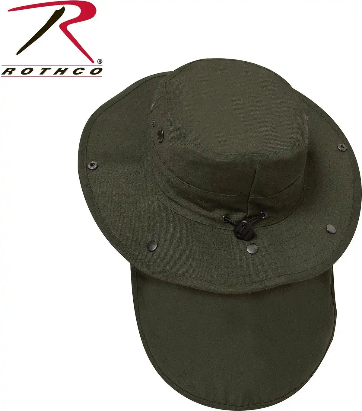 Rothco Adjustable Boonie Hat with Neck Cover