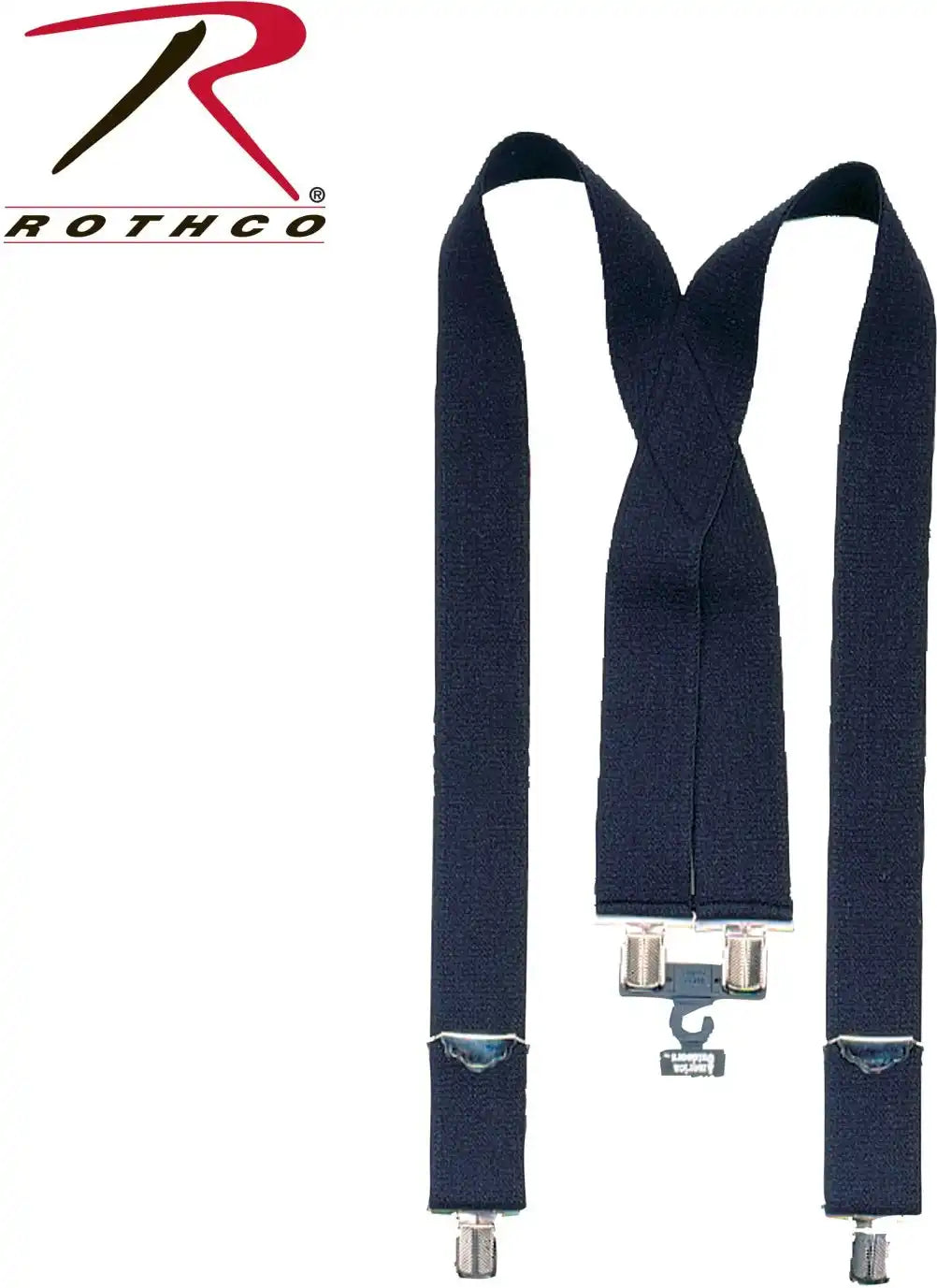 Rothco Adjustable Elastic x Back Pant Suspenders