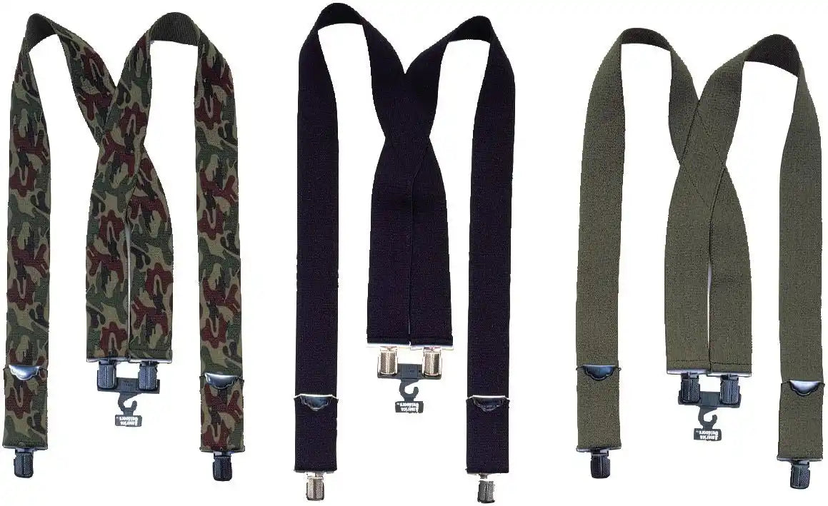 Rothco Adjustable Elastic x Back Pant Suspenders