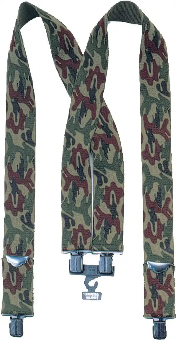 Rothco Adjustable Elastic x Back Pant Suspenders