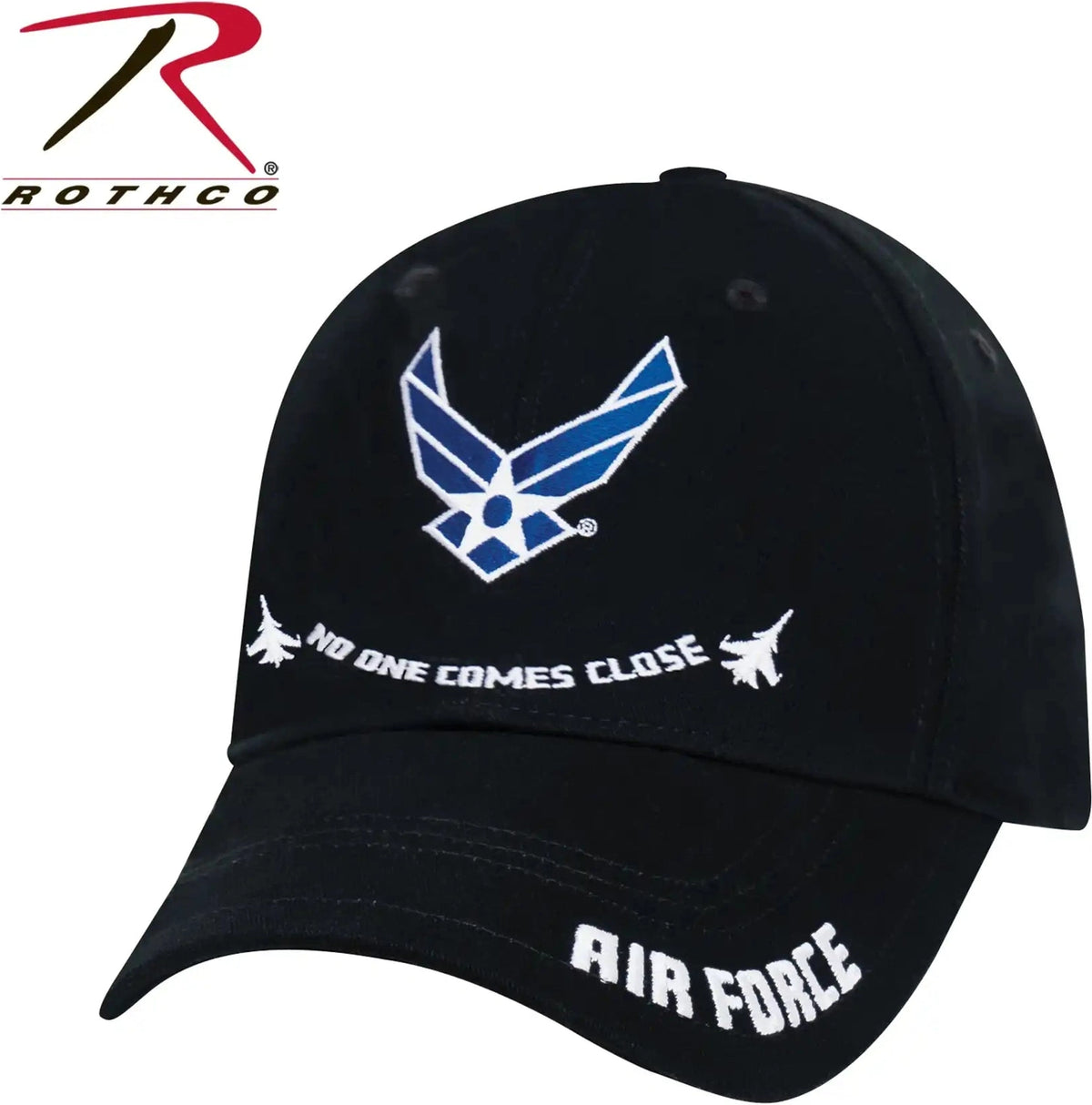 Rothco Air Force ?No one Comes Close’ Low Profile Cap - Black - Size
