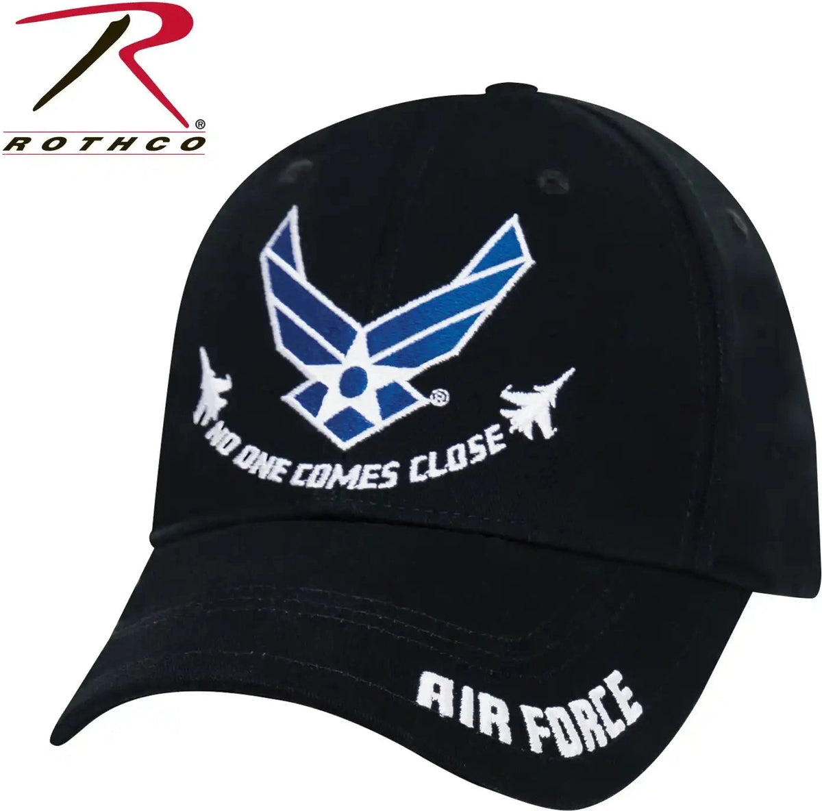 Rothco Air Force ?No one Comes Close’ Low Profile Cap - Black - Size