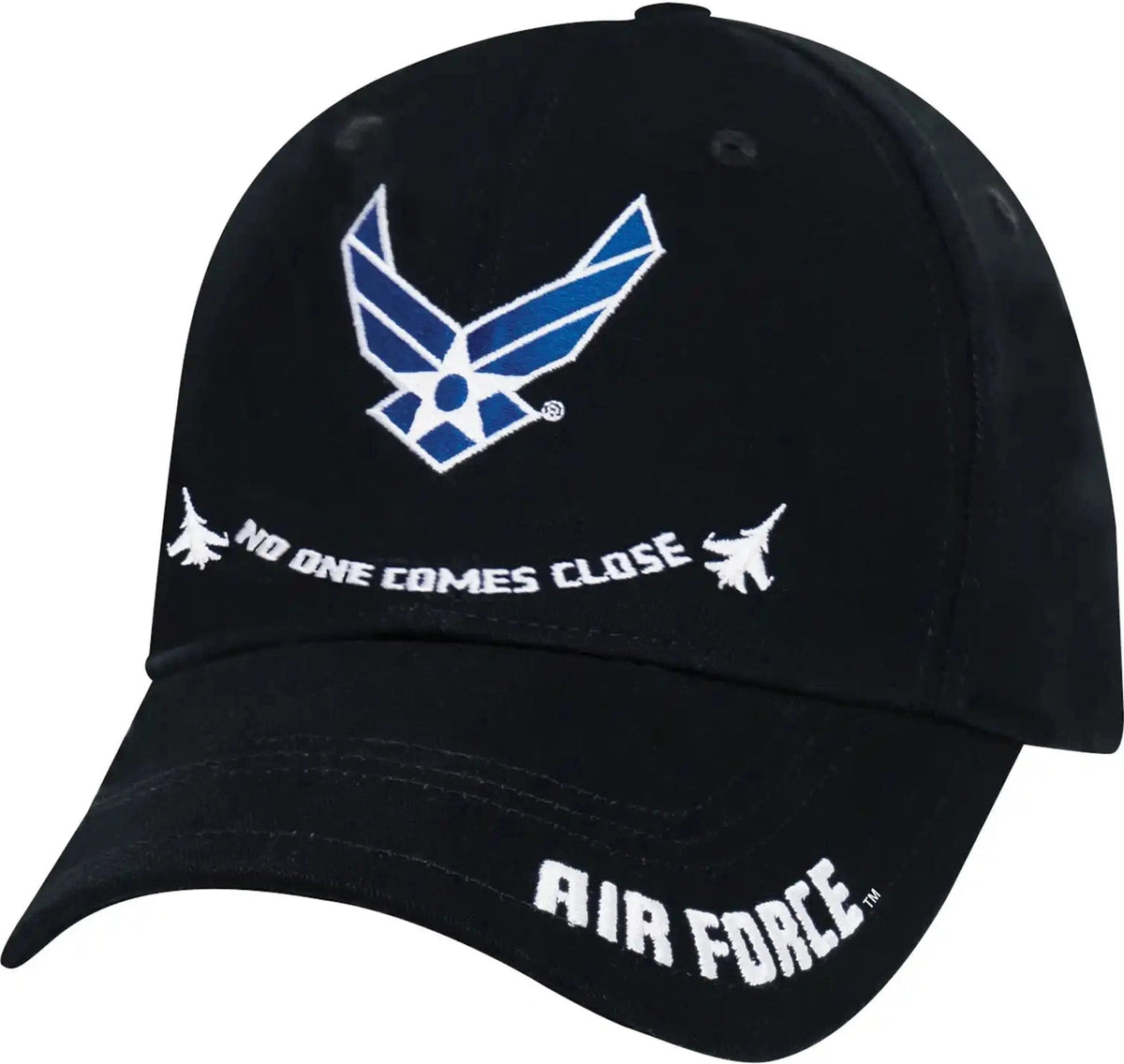 Rothco Air Force ?No one Comes Close’ Low Profile Cap - Black - Size