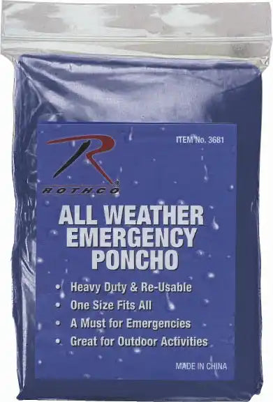 Rothco All Weather Emergency Poncho