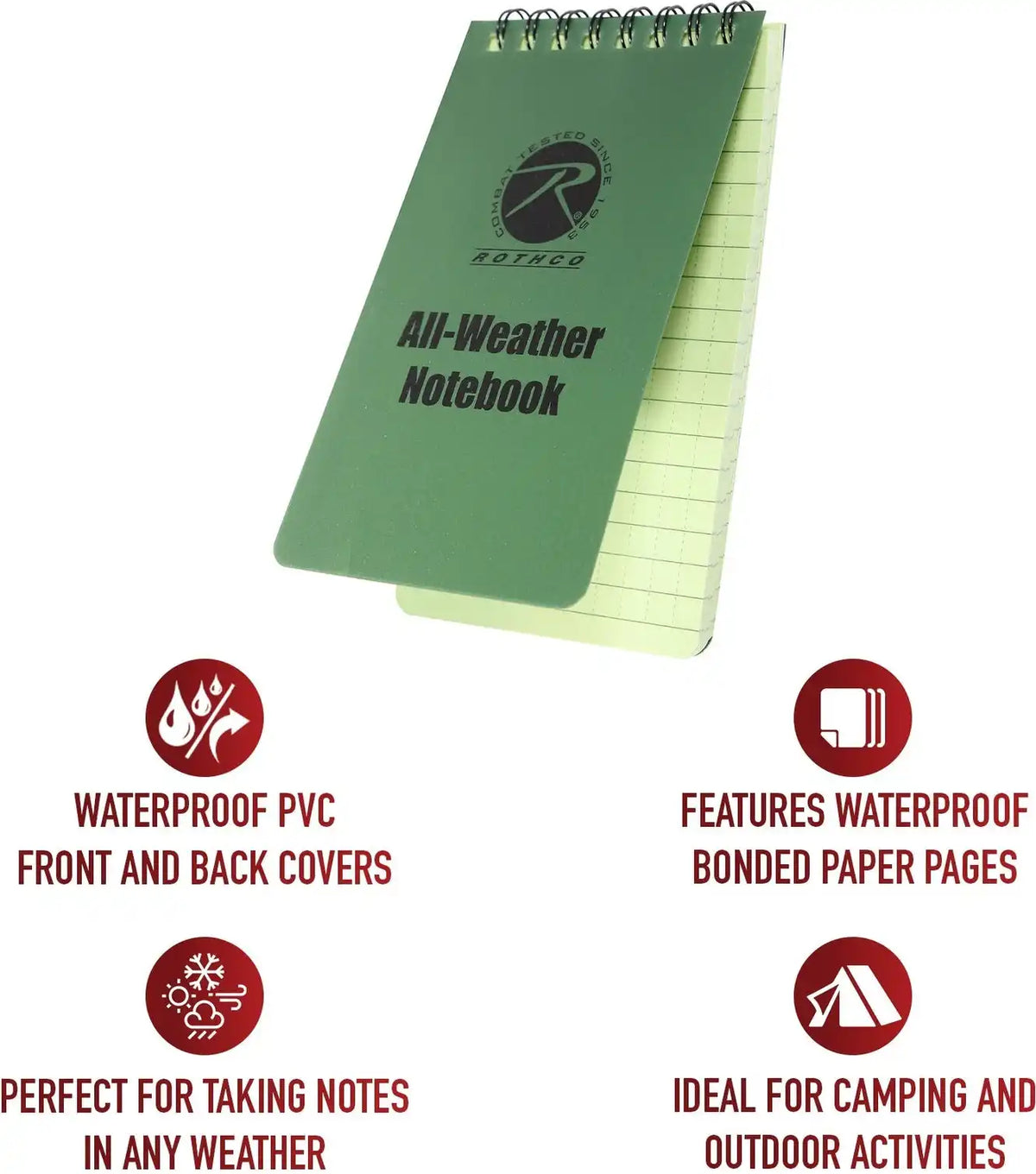 Rothco All Weather Waterproof Notebook