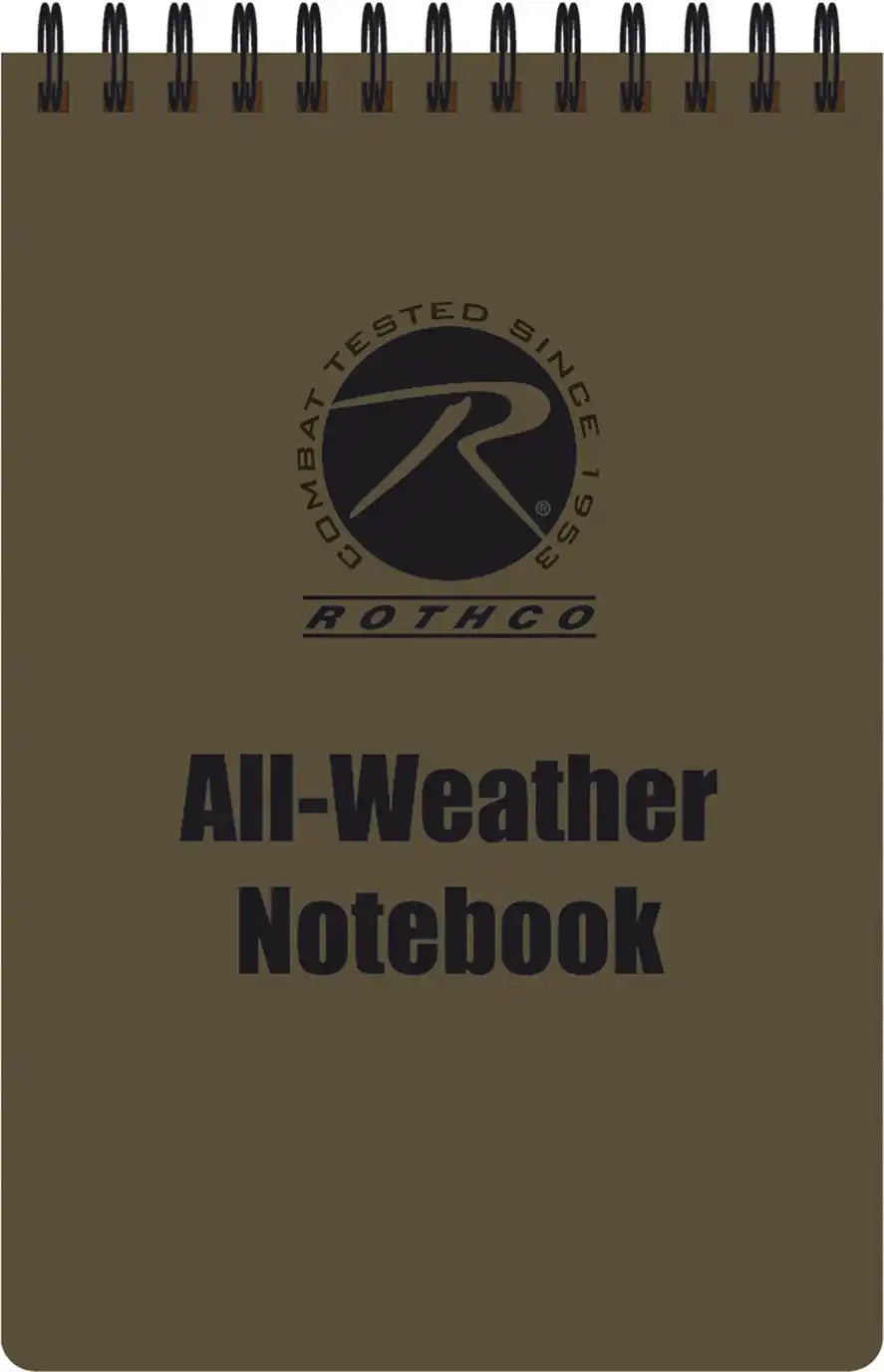 Rothco All Weather Waterproof Notebook