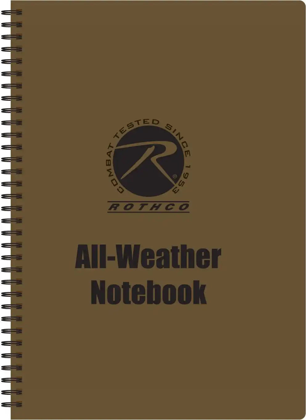 Rothco All Weather Waterproof Notebook