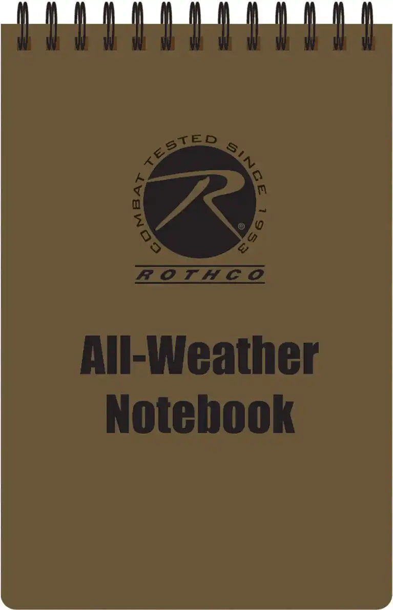 Rothco All Weather Waterproof Notebook