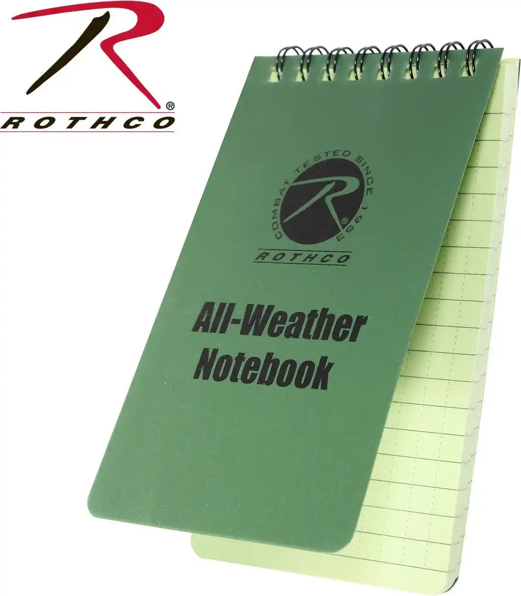 Rothco All Weather Waterproof Notebook