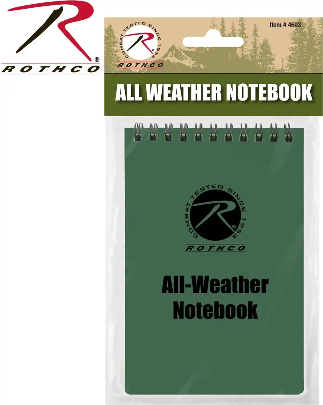 Rothco All Weather Waterproof Notebook