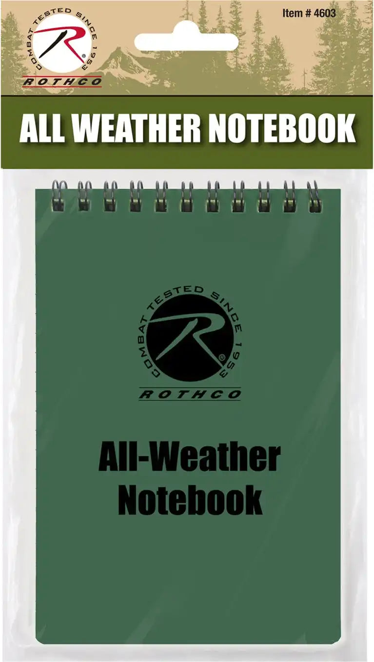 Rothco All Weather Waterproof Notebook