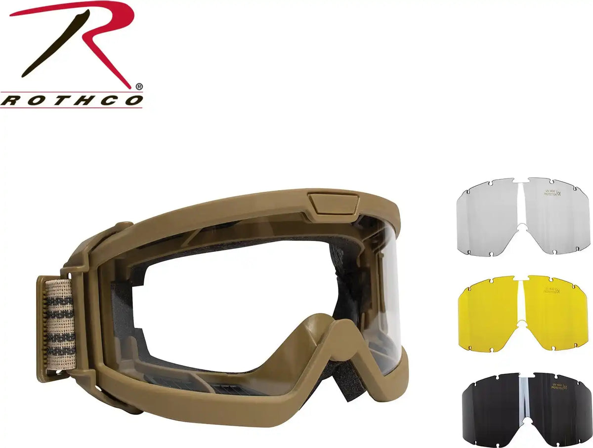 Rothco Ansi Ballistic Otg Goggle System