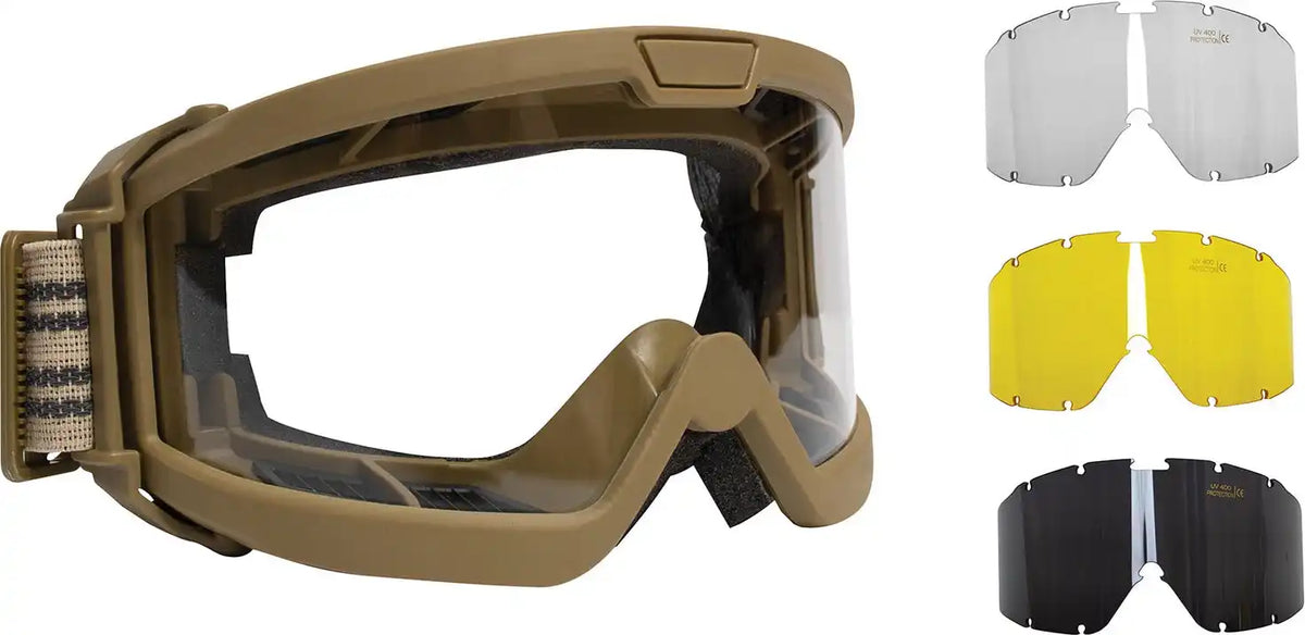Rothco Ansi Ballistic Otg Goggle System