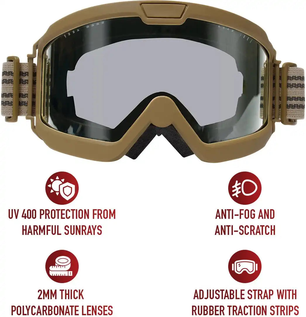 Rothco Ansi Rated Otg Goggles