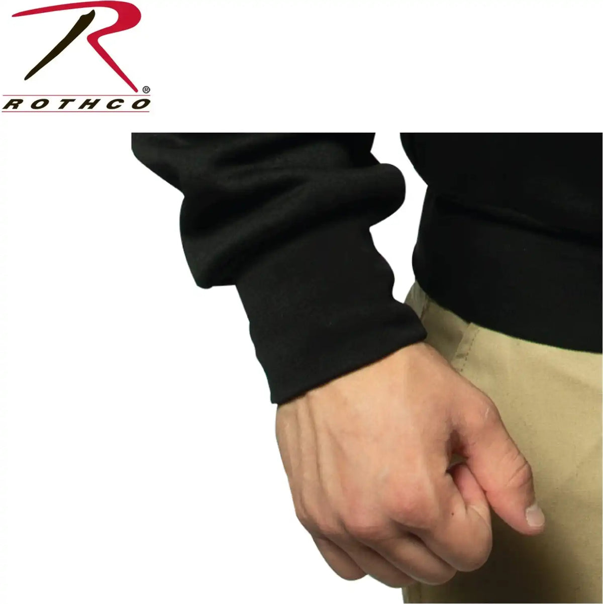 Rothco Army Printed Pullover Hoodie - Black