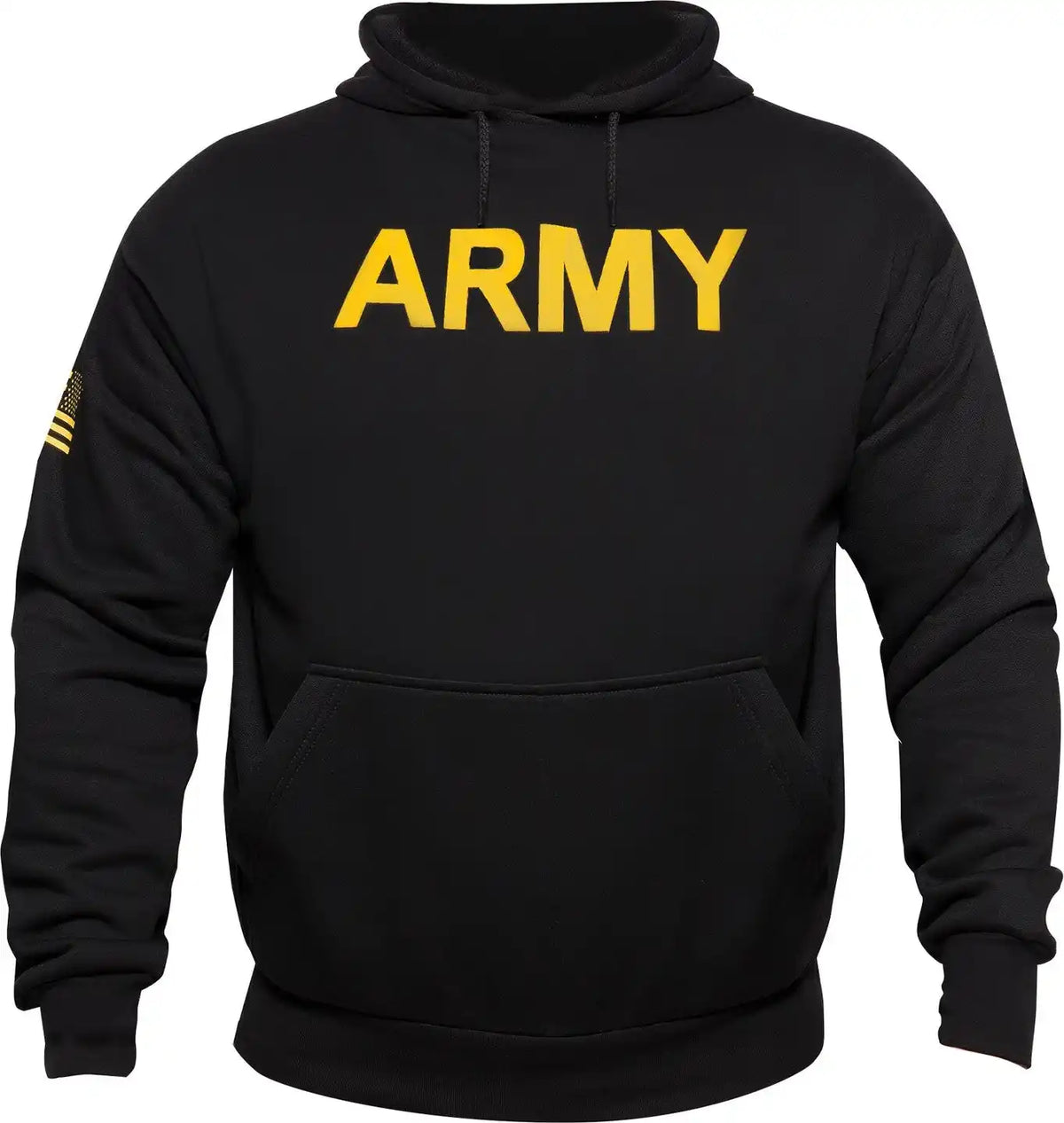 Rothco Army Printed Pullover Hoodie - Black
