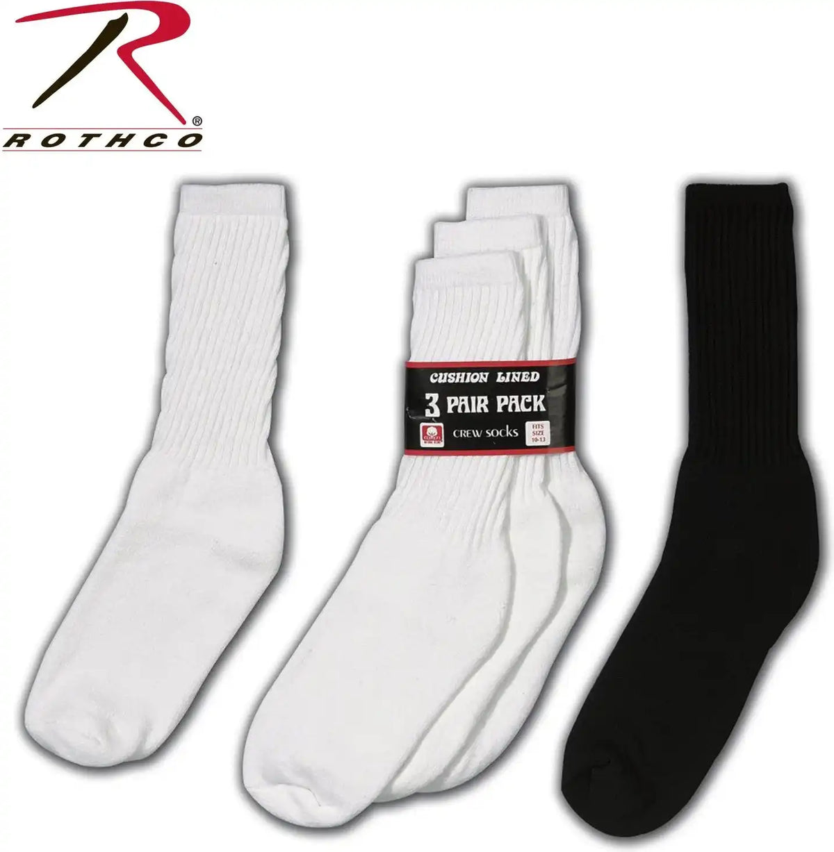 Rothco Athletic Crew Socks