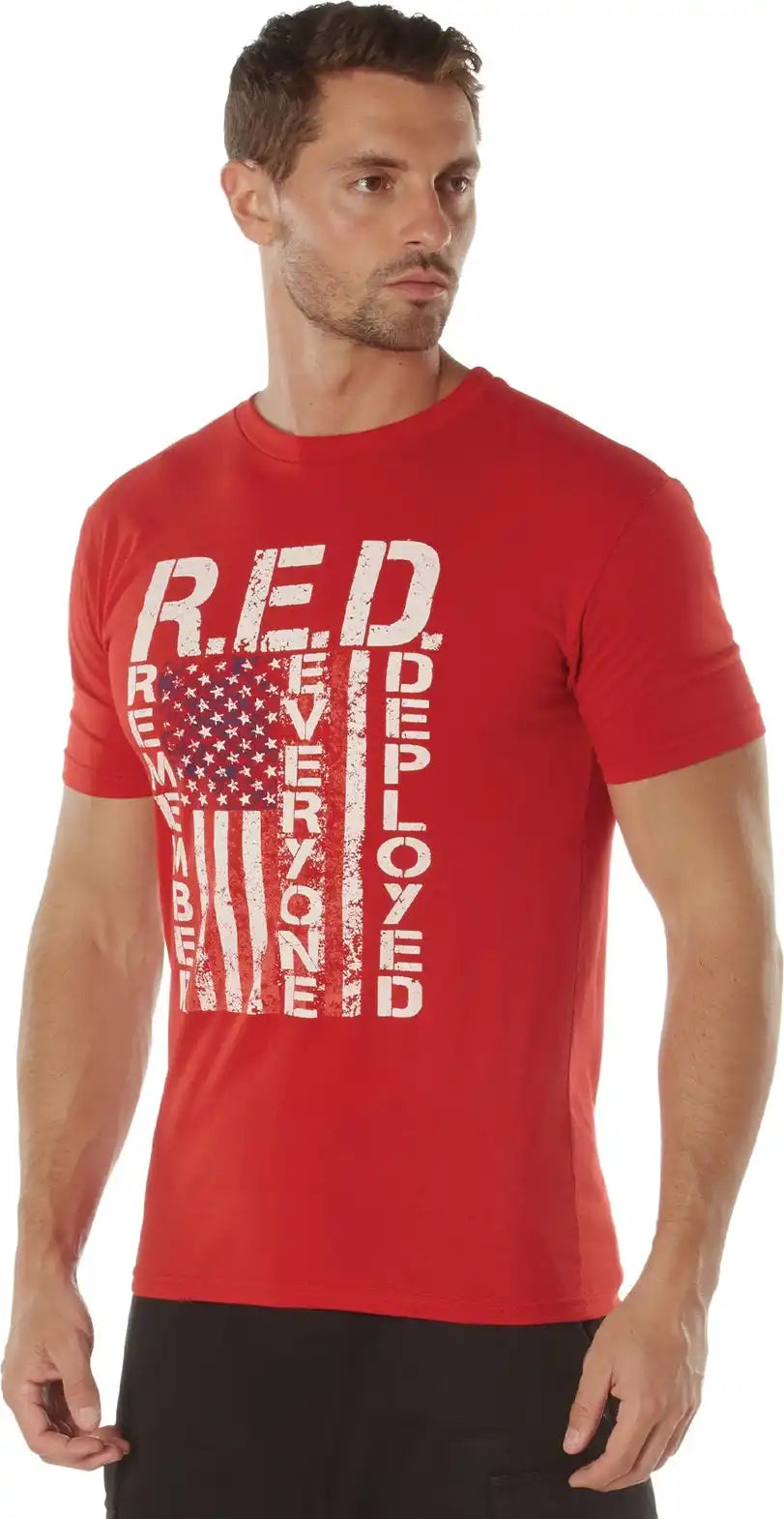 Rothco Athletic Fit R.e.d. (remember Everyone Deployed) T-shirt