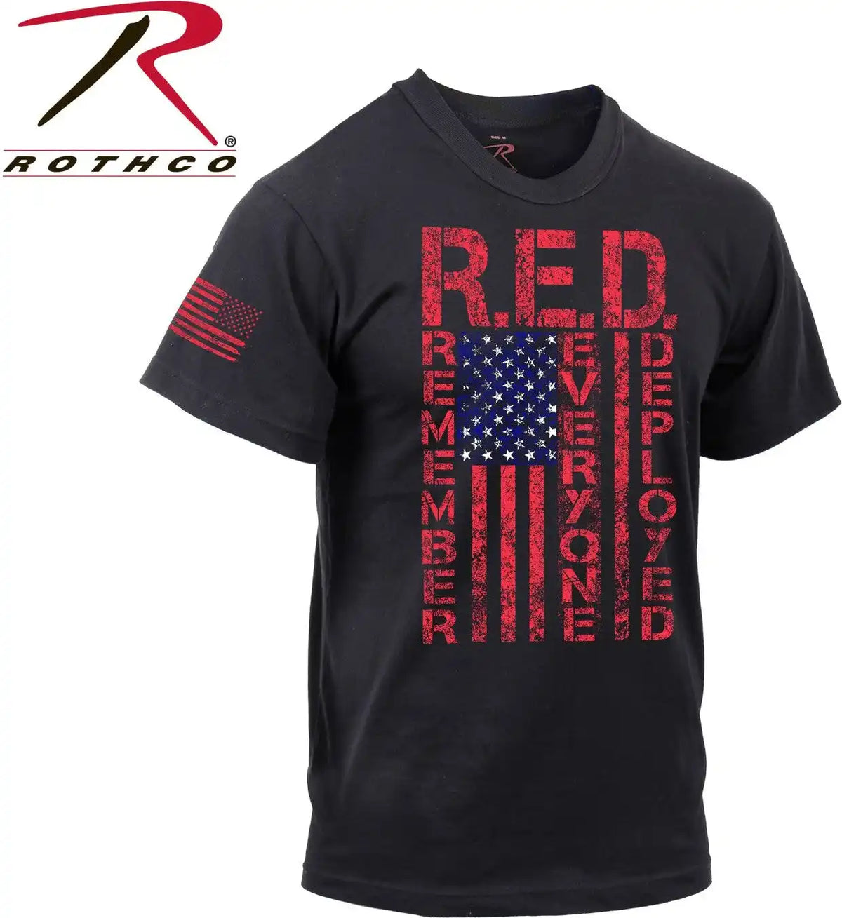 Rothco Athletic Fit R.e.d. (remember Everyone Deployed) T-shirt