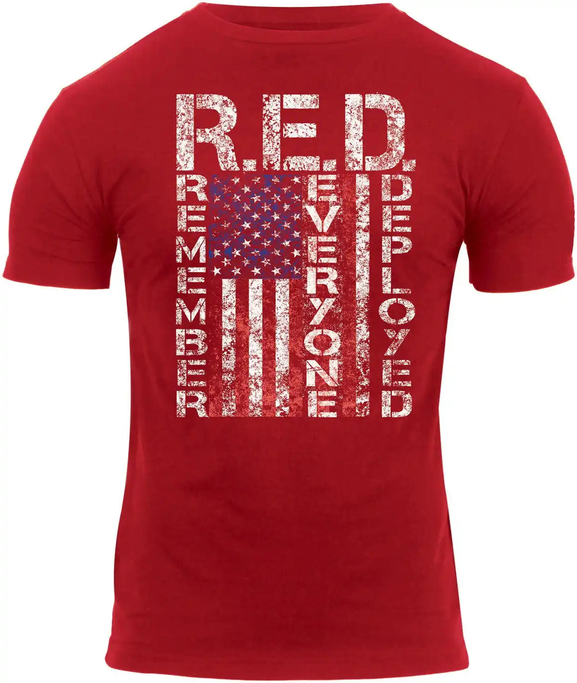 Rothco Athletic Fit R.e.d. (remember Everyone Deployed) T-shirt