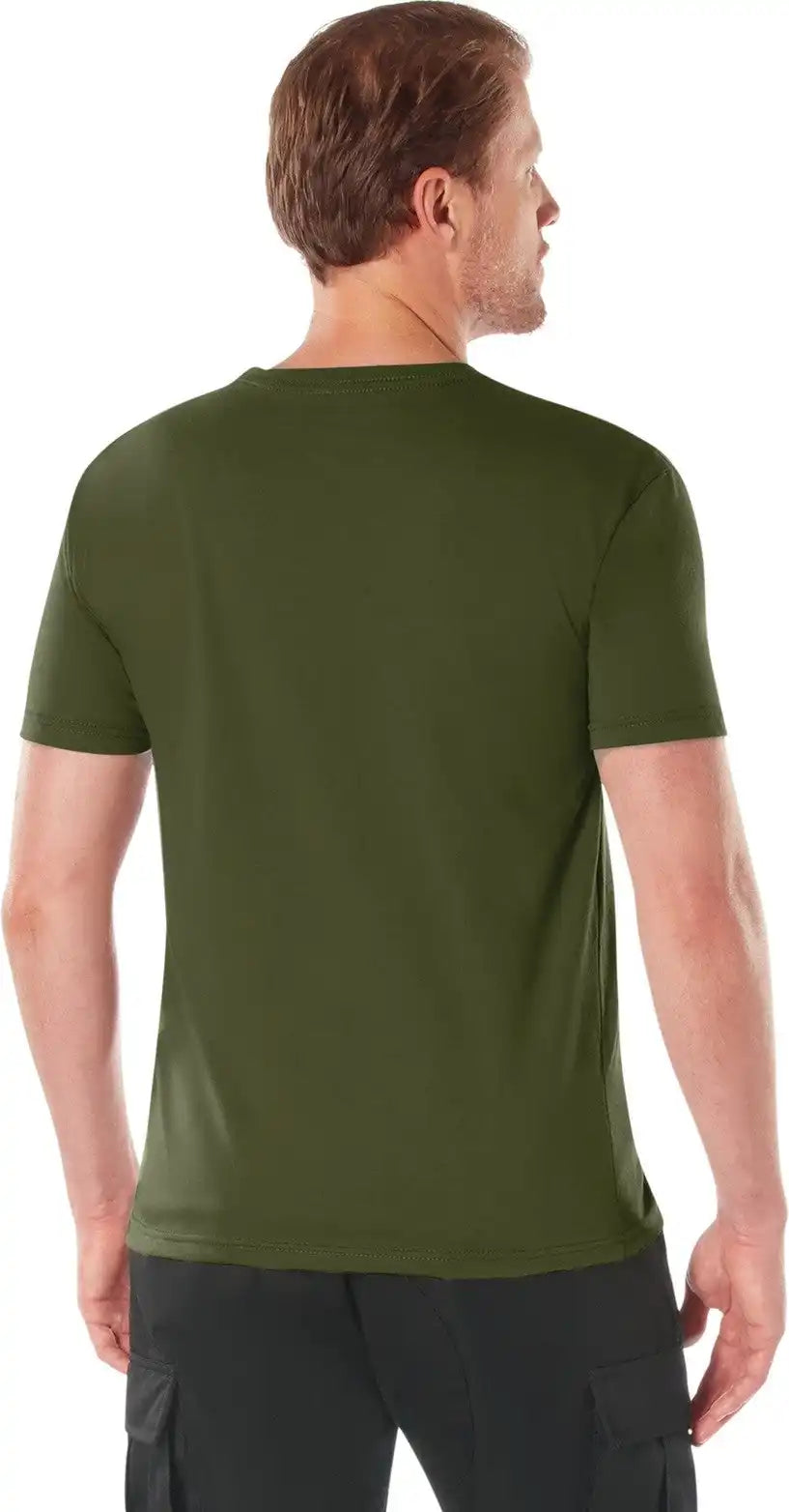 Rothco Athletic Fit Solid Color T-shirt